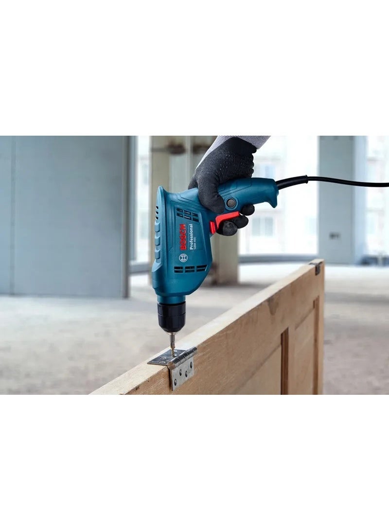 BOSCH GBM 400 Professional Rotary Drill Machine 400W, 10mm Keyed Chuck, Corded Electric Drill for Metal & Wood, Compact & Durable - Image 2